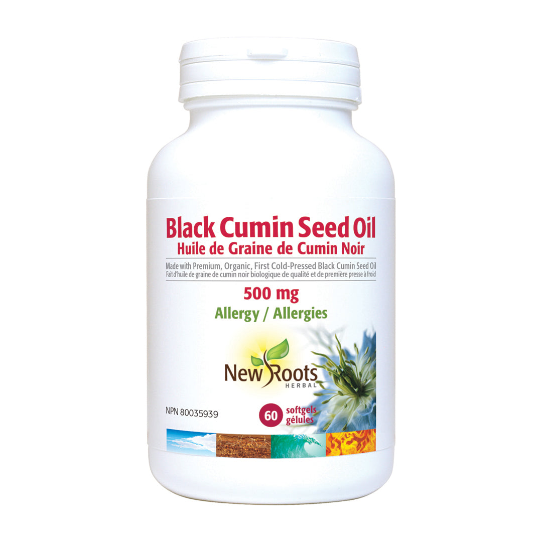 New Roots Black Cumin Seed Oil 60 Sgs