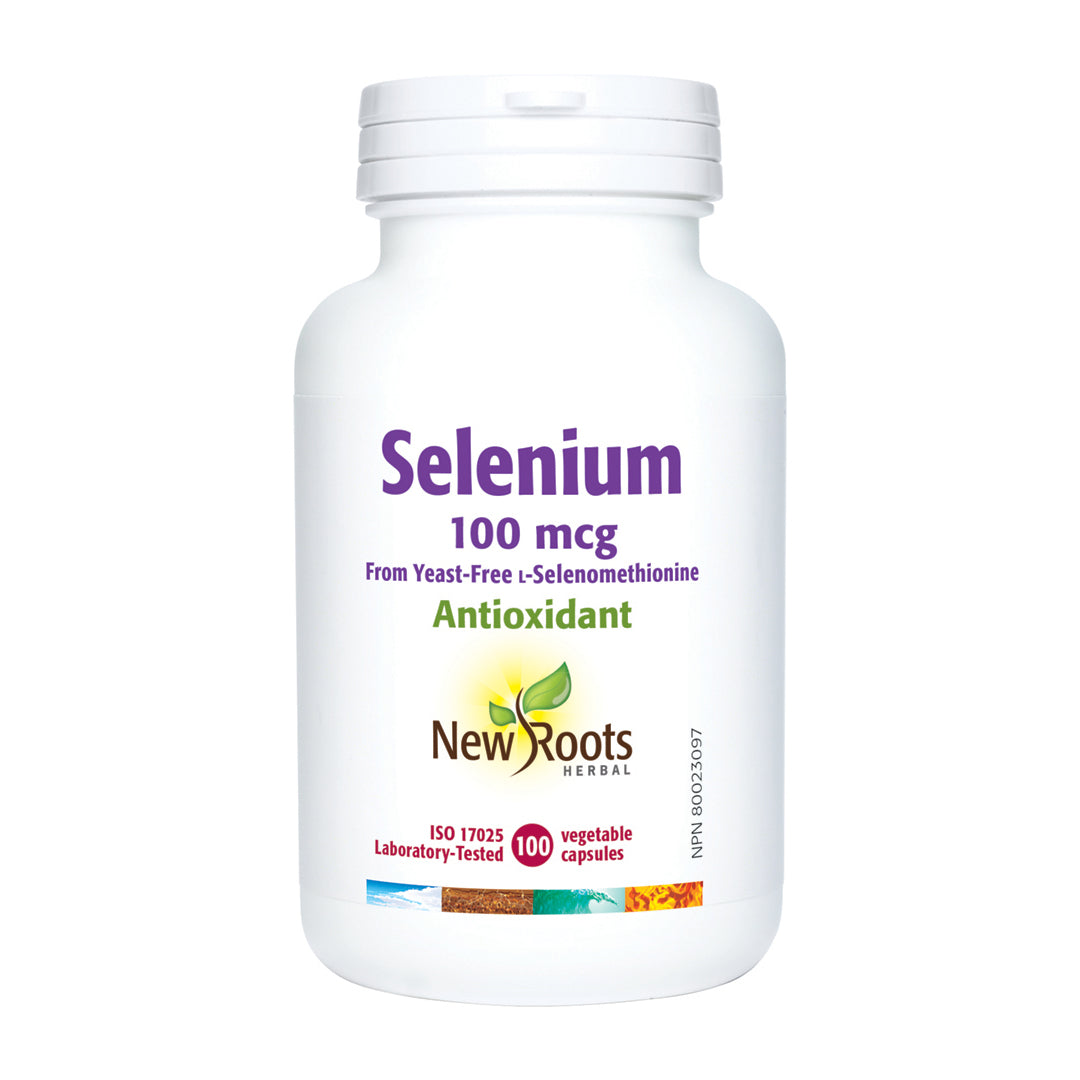 New Roots Selenium 100mcg 100 VCaps