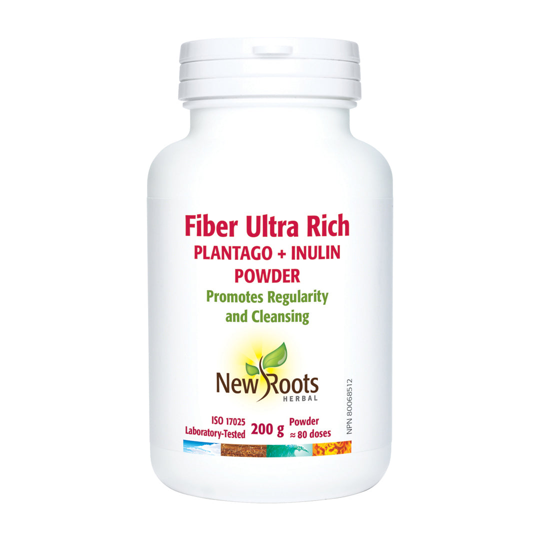 New Roots Fiber Ultra Rich - Plantago + Inulin 200g