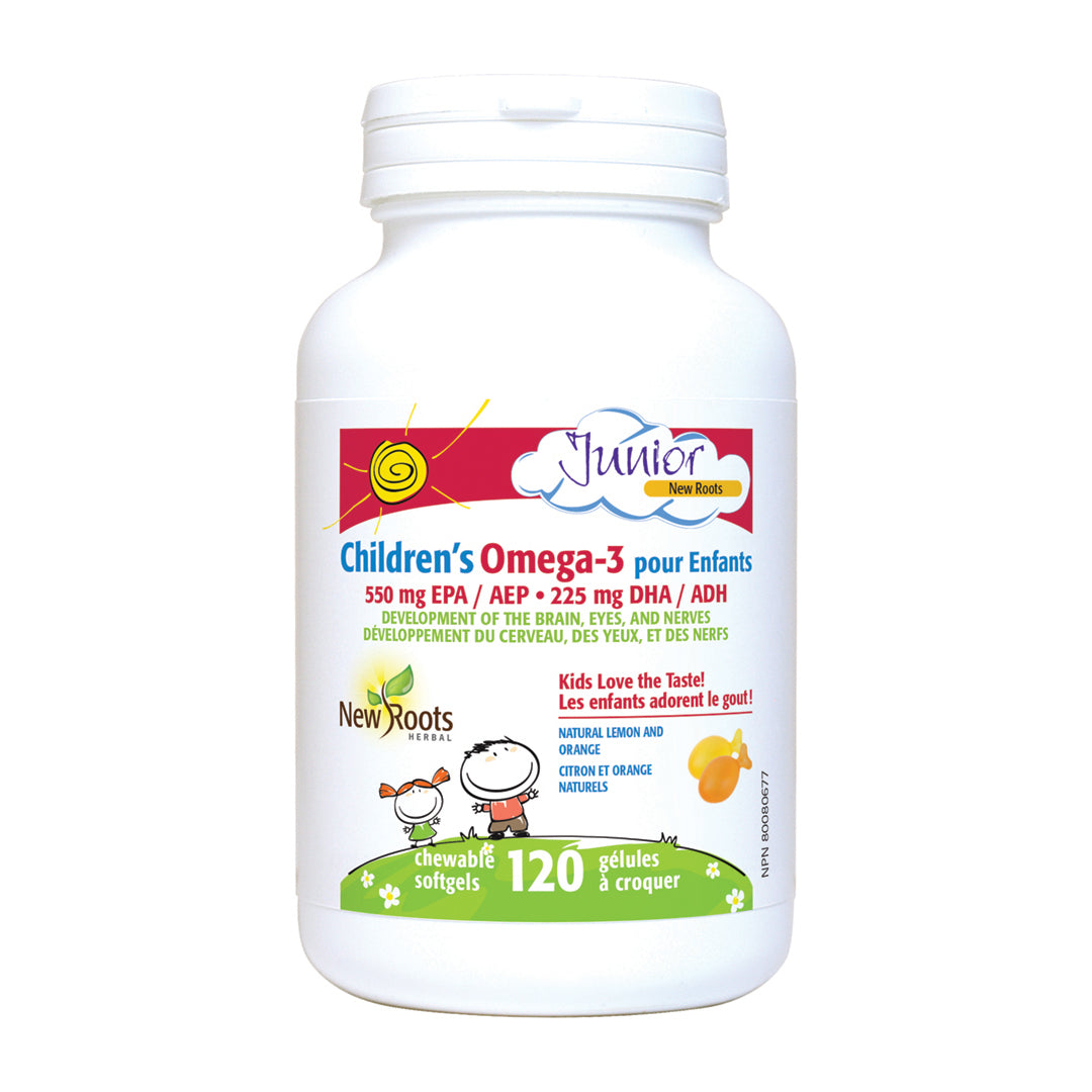 New Roots Children's Omega-3 120sgs