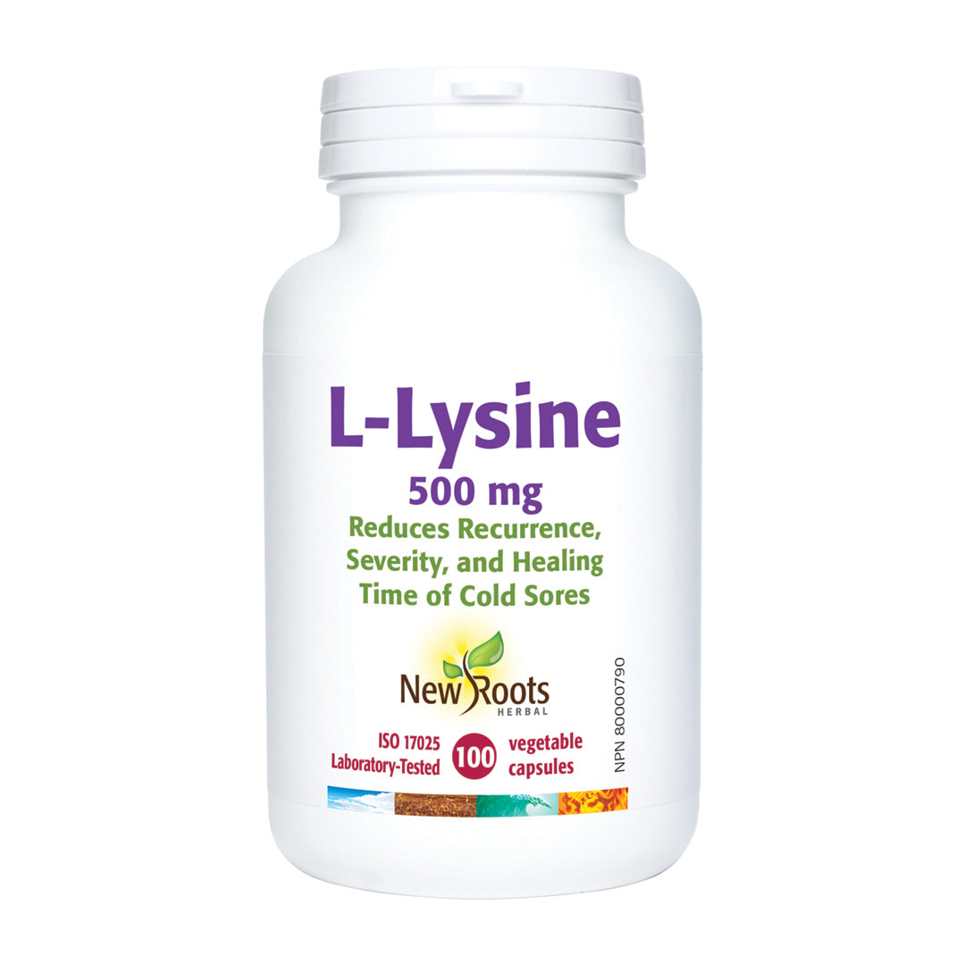 New Roots L-Lysine 100Caps