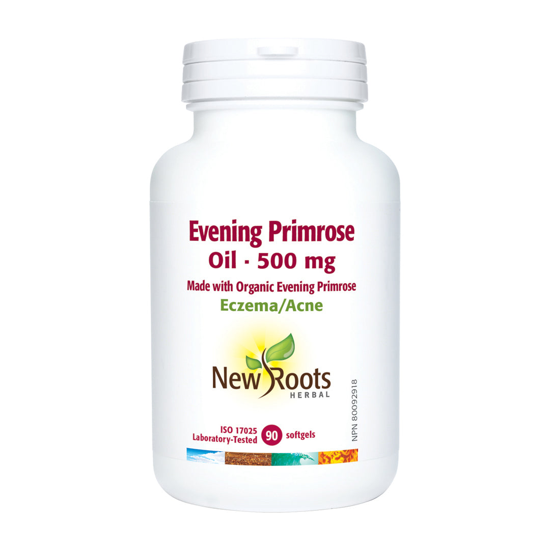 New Roots Evening Primrose Oil 500mg 90sgs