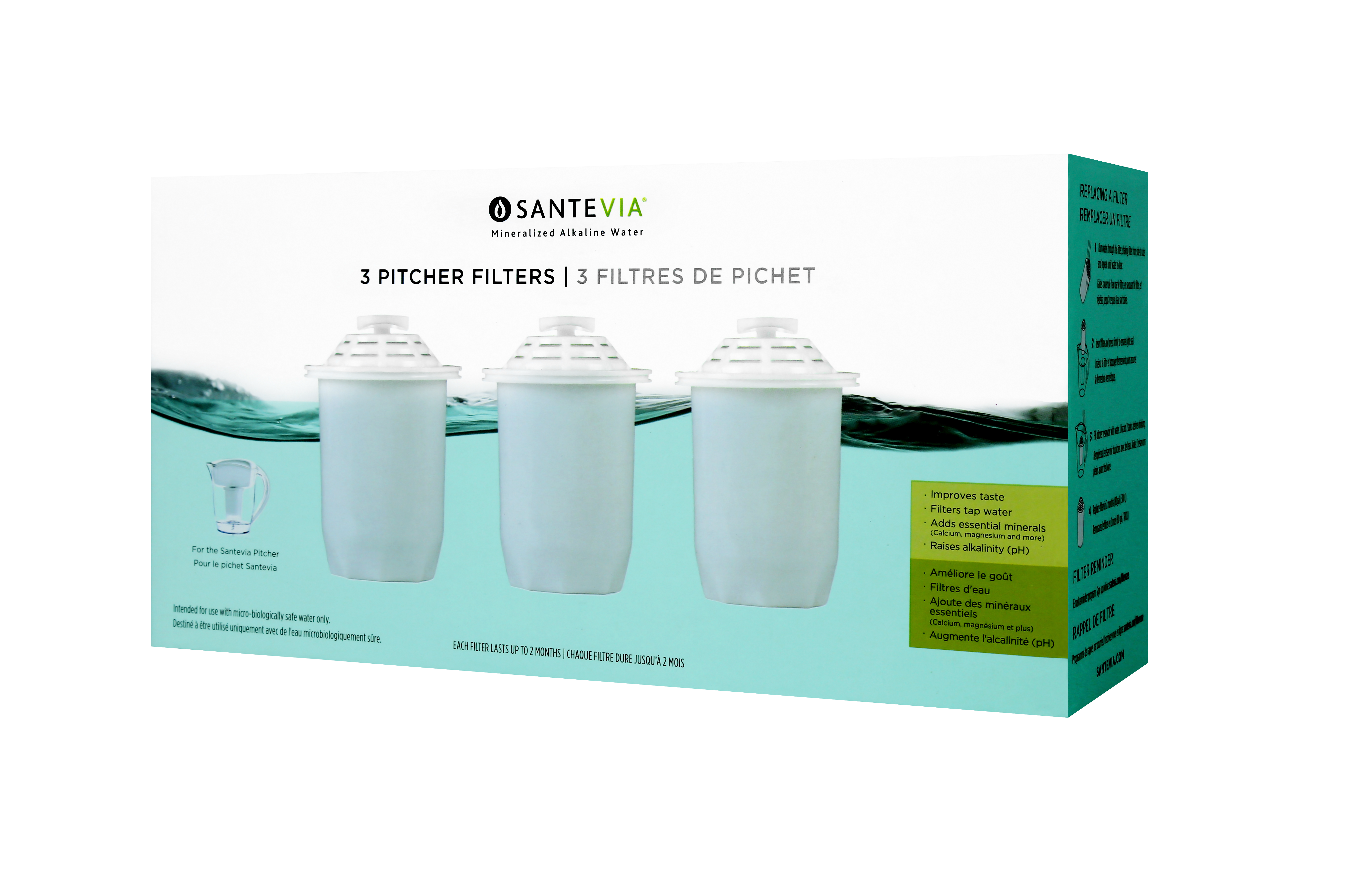 Santevia Pitcher Filter 3 Pack