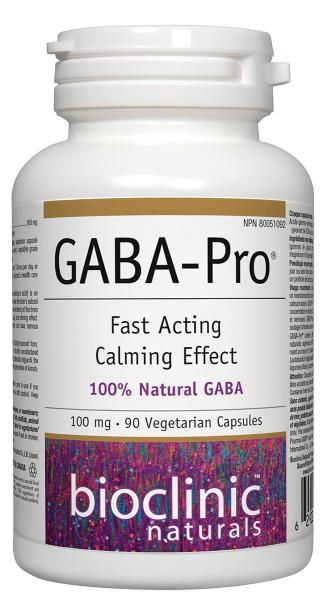 Bioclinic Gaba-Pro 100mg 90 VCaps