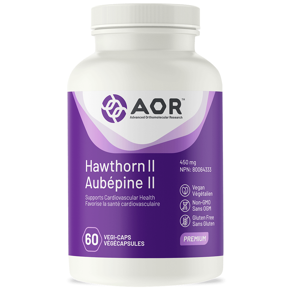 AOR Hawthorn II 450mg 60 VCaps