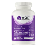 AOR Lysine Vitamin C And Hyaluronic Acid 60 VCaps