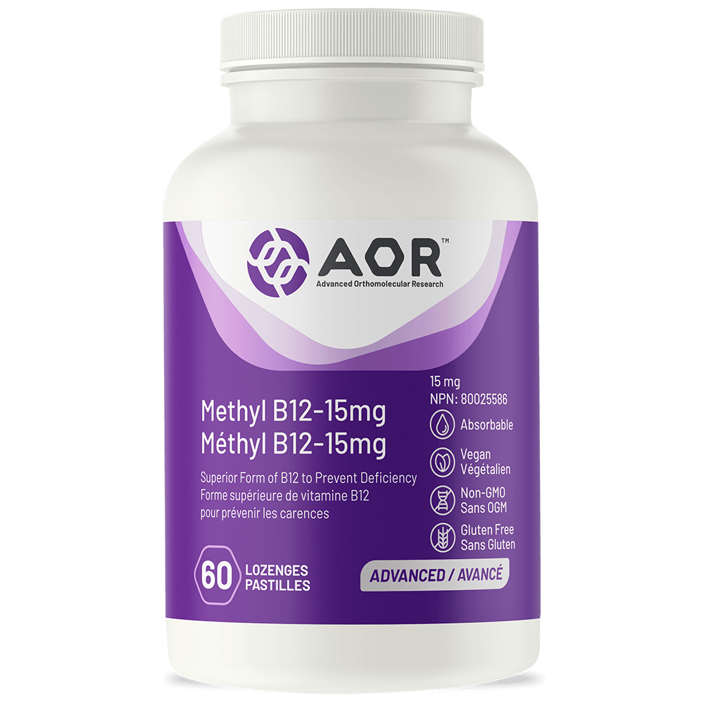 AOR Methyl B12 - 15 mg 60 Lozs