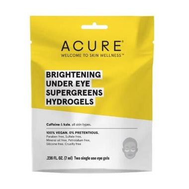 Acure Brightening Under Eye Supergreens Hydrogels 7ml