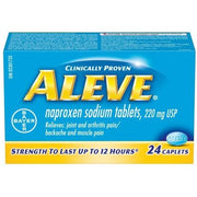 OTC Aleve 220 mg 24 Caps