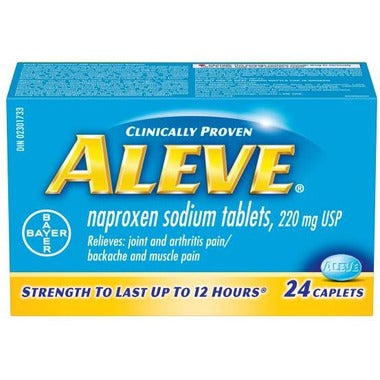 OTC Aleve 220 mg 24 Caps