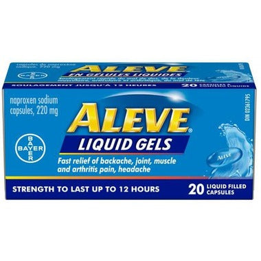OTC Aleve Liquid-Gels 220 mg 20 Sgs