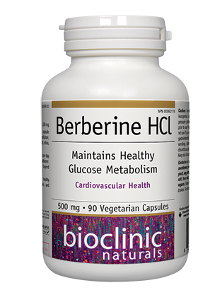Bioclinic Berberine Hcl 500mg 90 VCaps