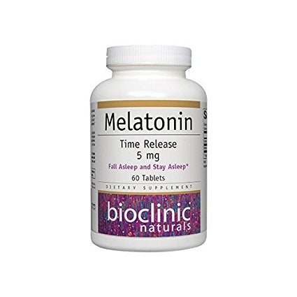 Bioclinic Melatonin Time Release 5mg 60 Tabs