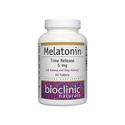 Bioclinic Melatonin Time Release 5mg 60 Tabs