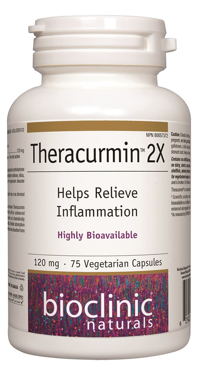Bioclinic Theracurmin 2 X 120mg 75 VCaps