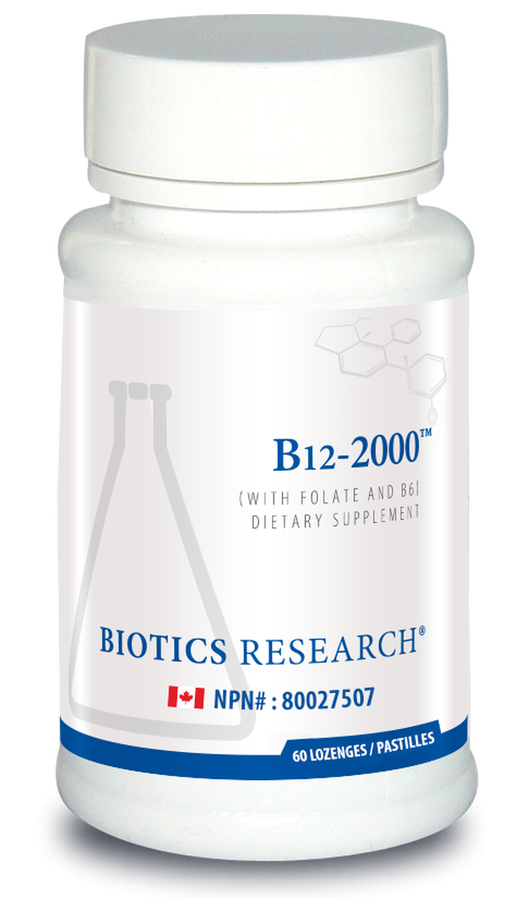 Biotics B12-2000 60lozs