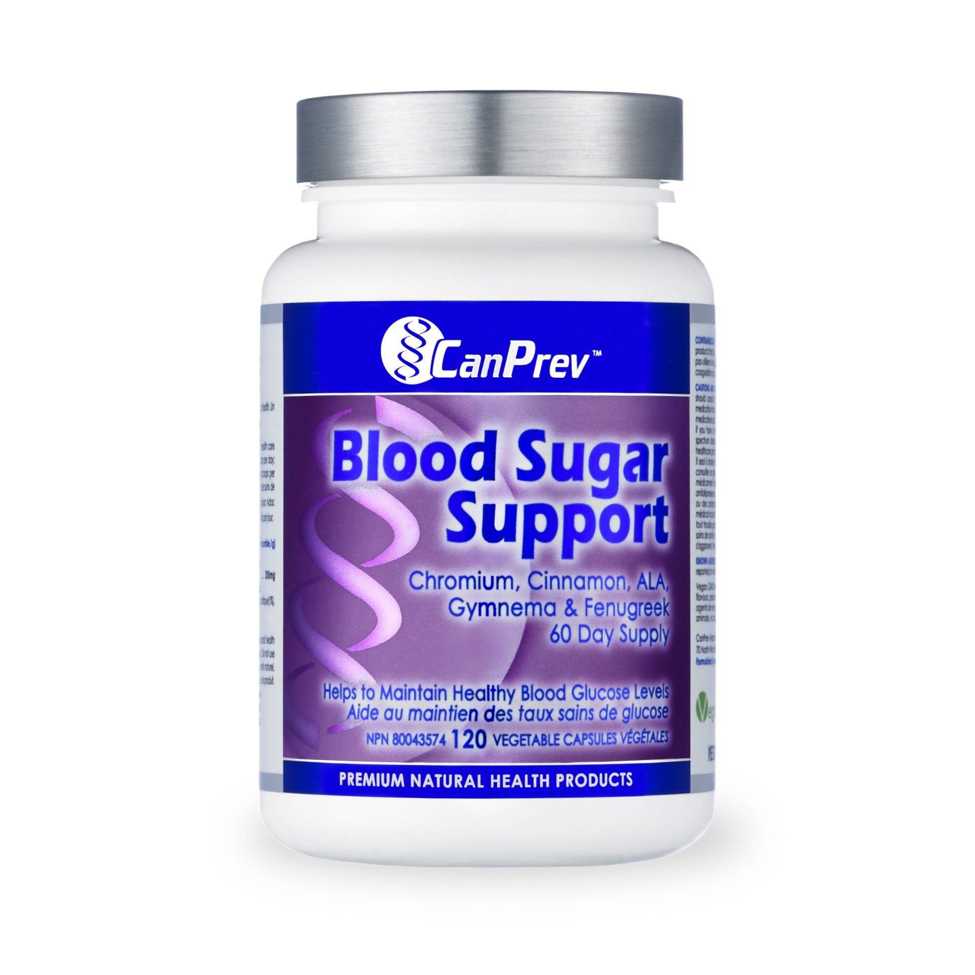 Canprev Blood Sugar Support 120 VCaps