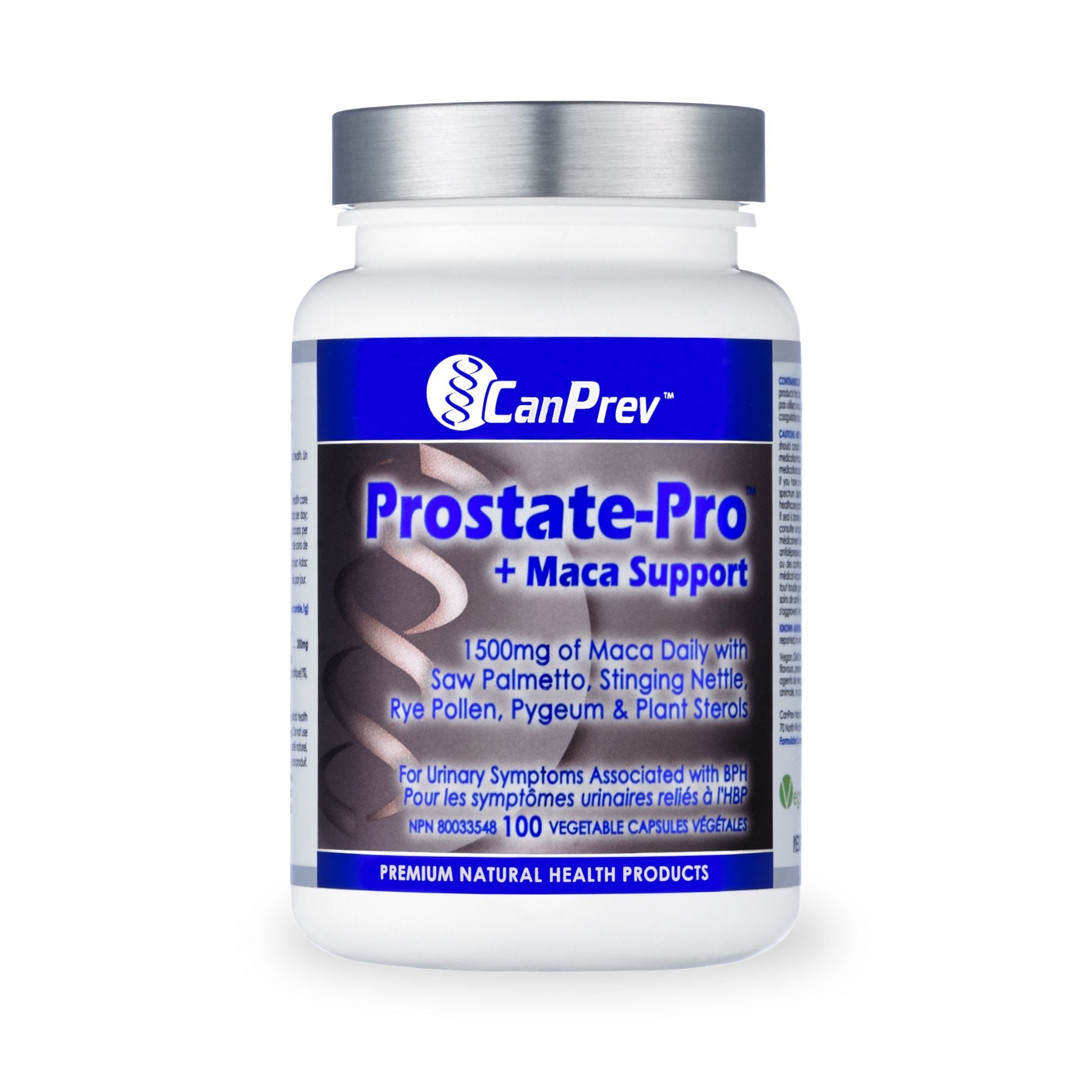 Canprev Prostate Pro + Maca Support 100 VCaps