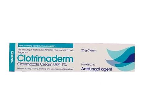 OTC Clotrimaderm 1%