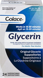 OTC Colace Glycerin Original 12 Sup
