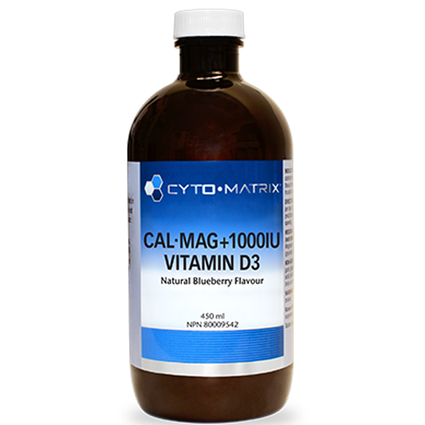 Cyto-Matrix Cal-Mag+1000IU Vitamin D3 - Liquid 450 ml