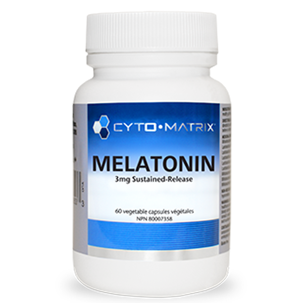 Cyto-Matrix Melatonin - 3mg Sustained-Release 60 VCaps