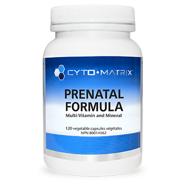 Cyto-Matrix Prenatal Formula 120 VCaps