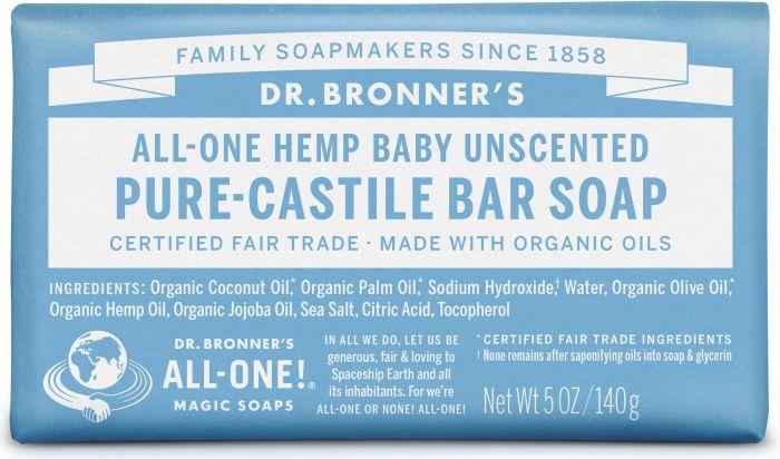 Dr. Bronner's Bar Soap 140g