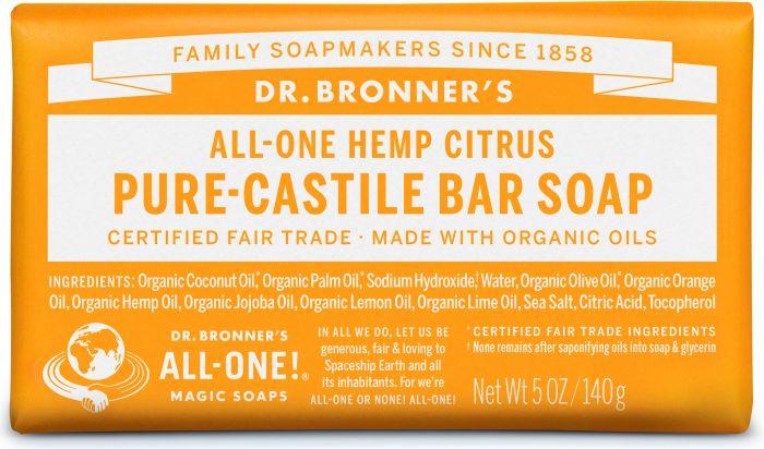 Dr. Bronner's Bar Soap 140g