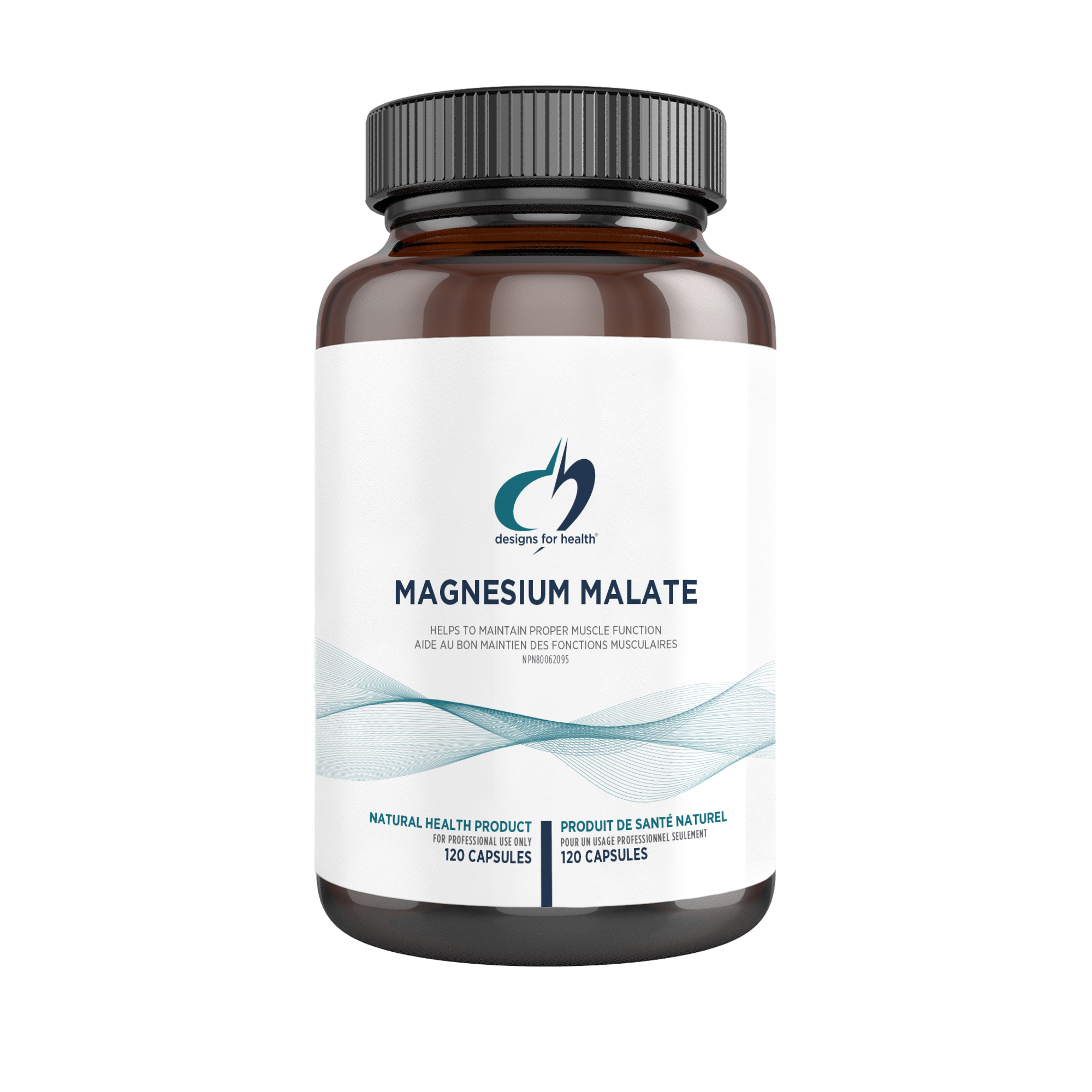 Designs for Health Magnesium Malate 120 Caps