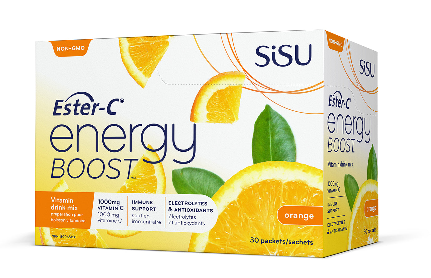 SISU Ester -C Energy Boost Orange 30pks