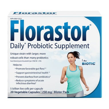 OTC Florastor 250 mg 20 Vcaps