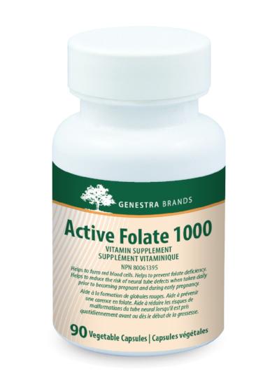 Genestra Active Folate 1000mcg 90 VCaps