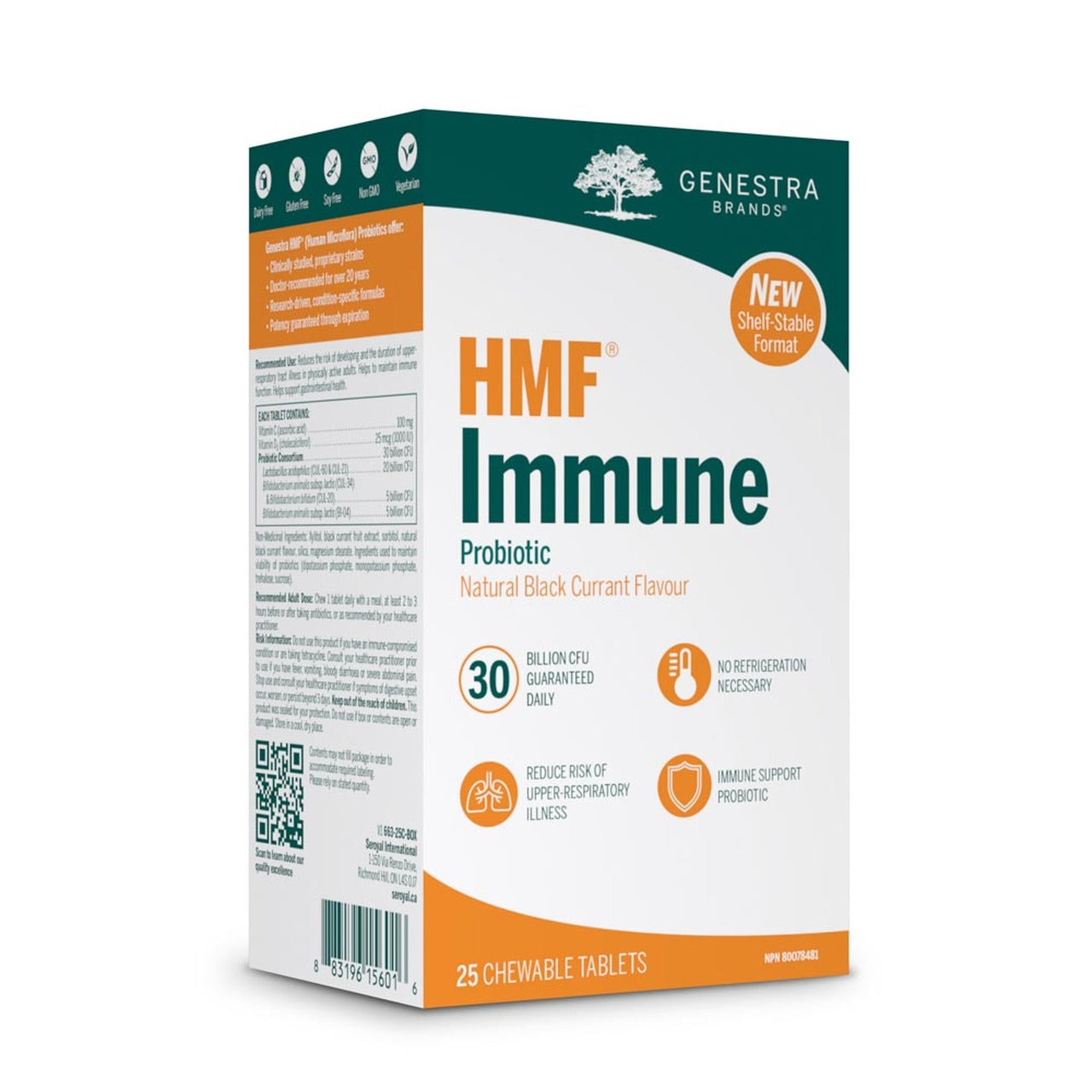 Genestra Shelf-Stable Hmf Immune 30 Chews