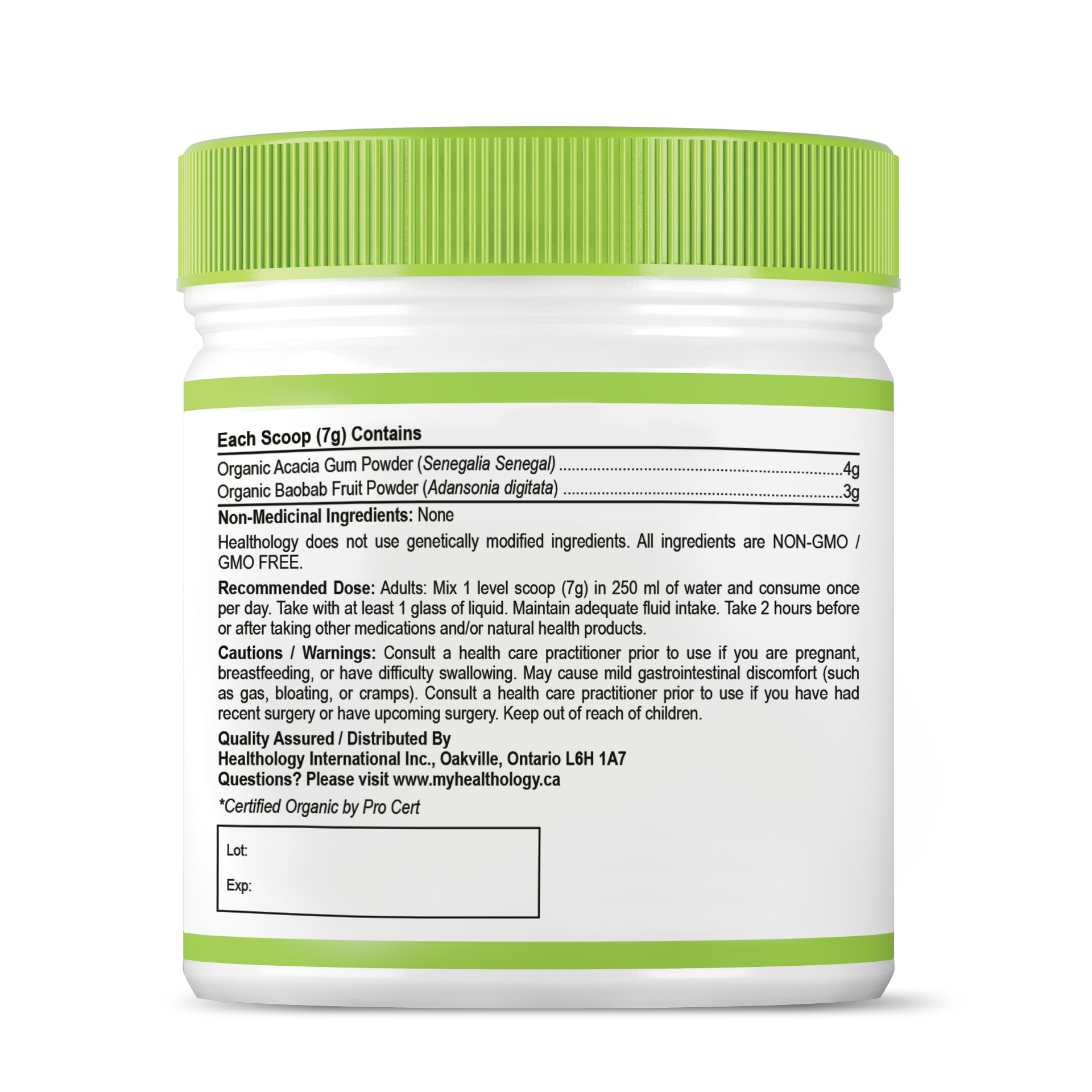 Healthology Soluble Fibre Blend 210 g