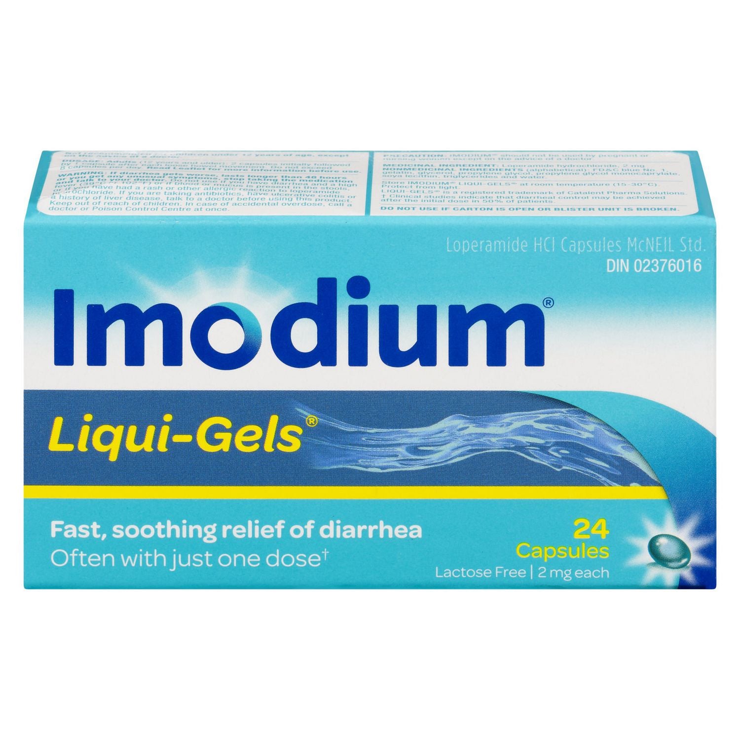 OTC Imodium Diarrhea Relief 24 Sgs