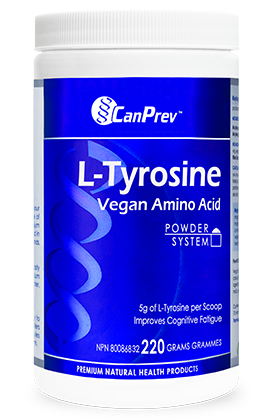 Canprev L-Tyrosine Powder Vegan 220g