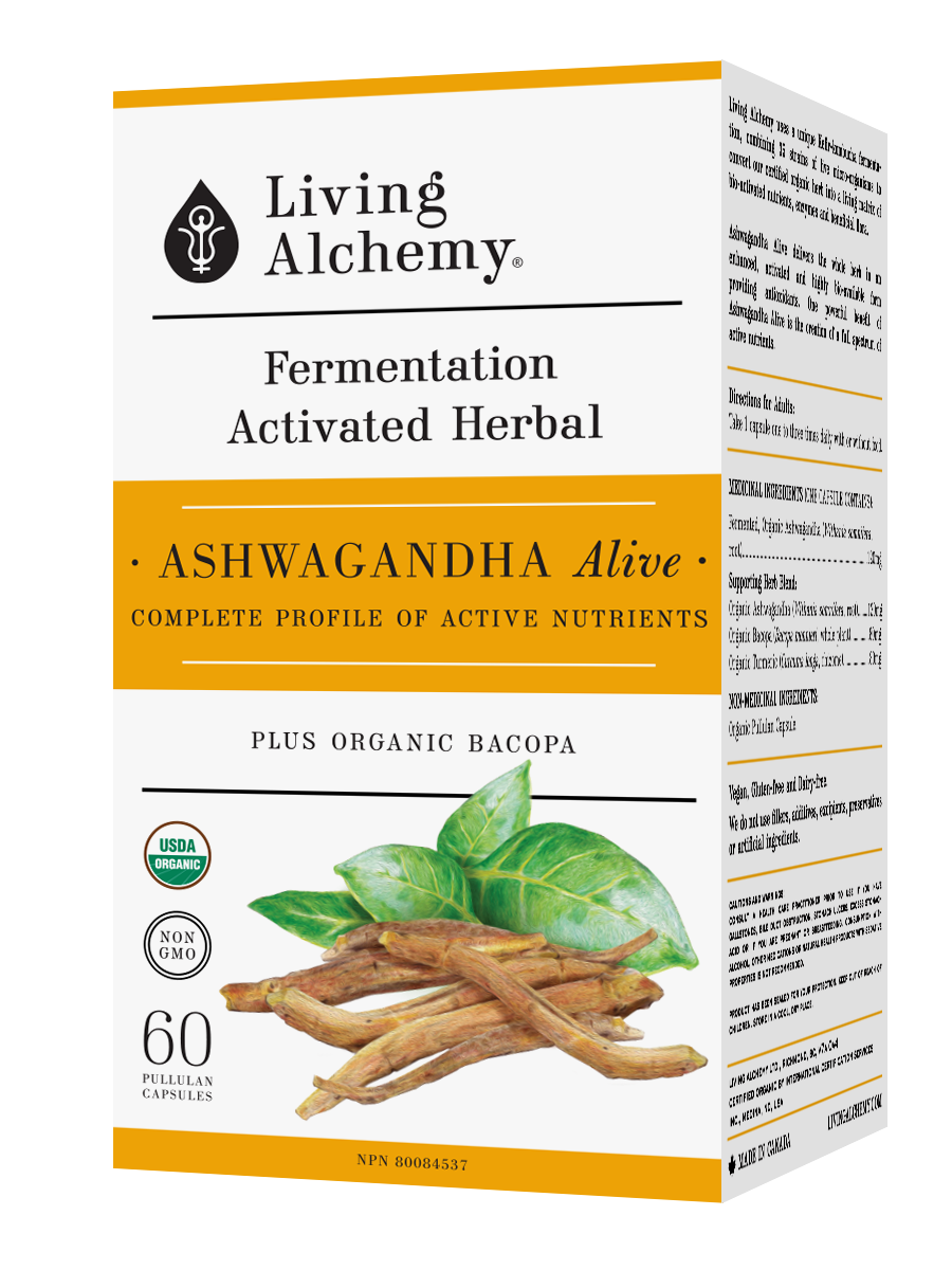 Living Alchemy ASHWAGANDHA Alive