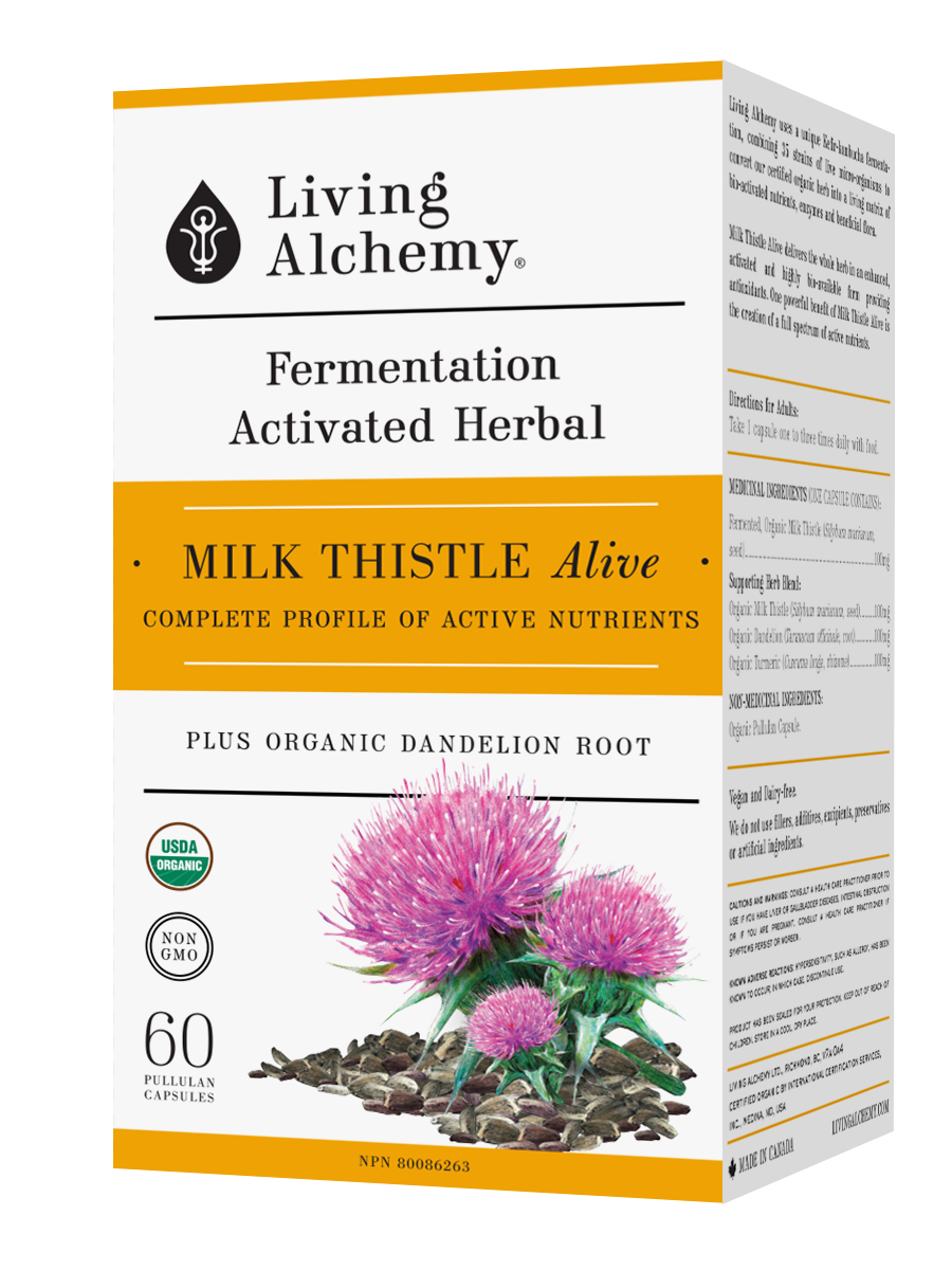 Living Alchemy MILK THISTLE Alive