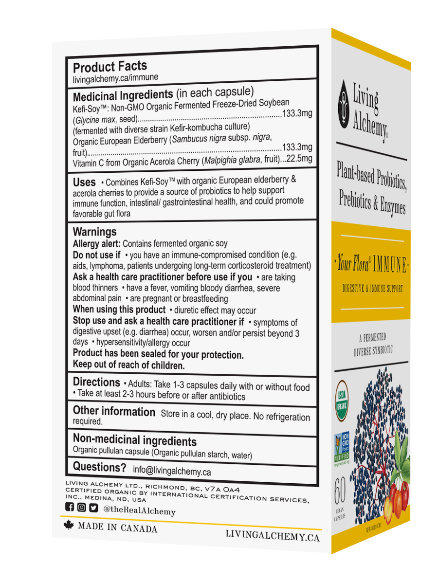 Living Alchemy Your Flora Immune 60 VCaps