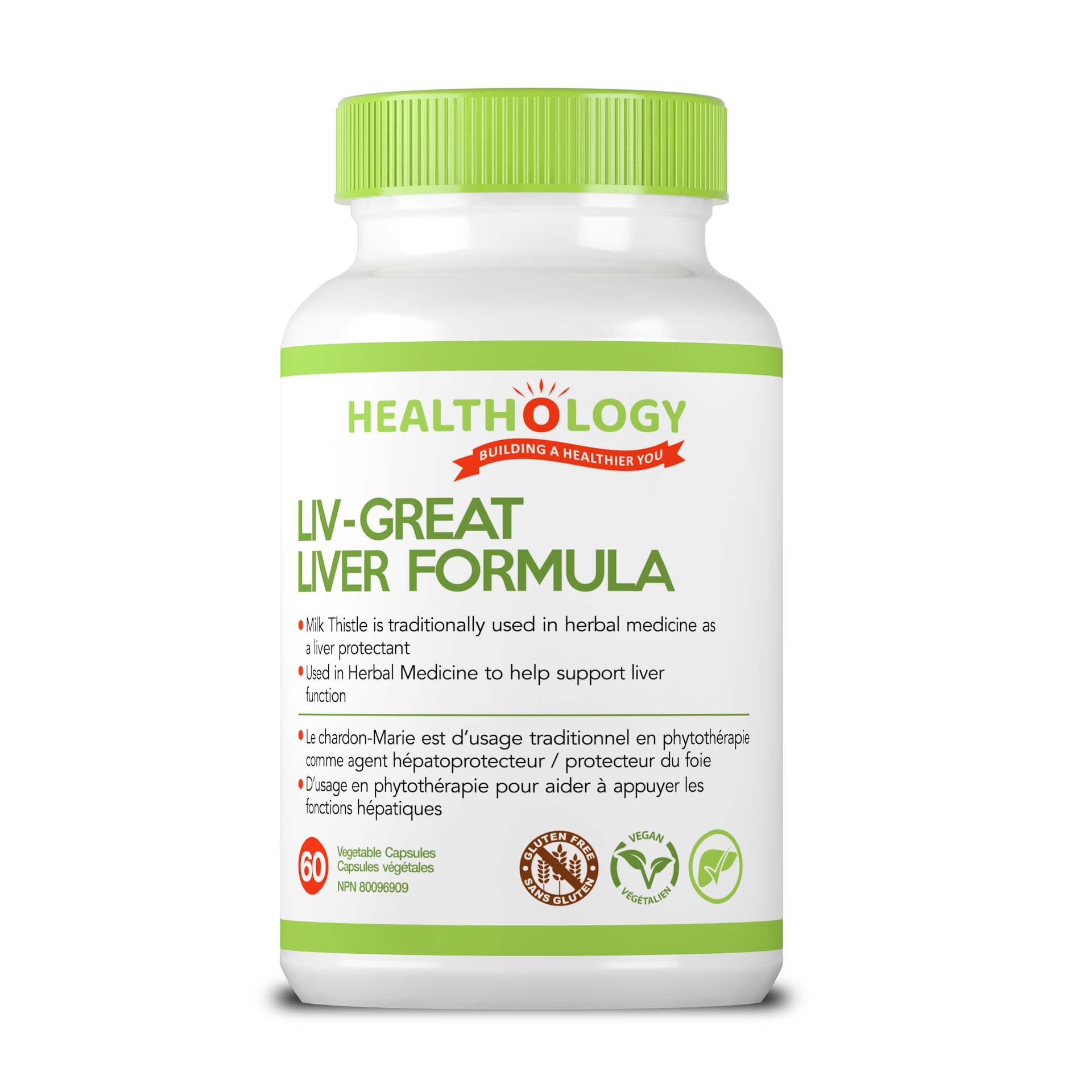 Healthology LIV-Great Liver Formula 60 Sgs