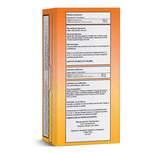 LivOn Lypo-Spheric Vitamin C (30 Packets) LivOn Lypo-Spheric Vitamin C (30 Packets)