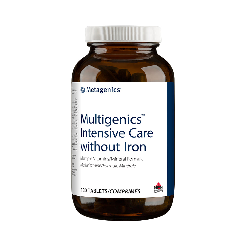 Metagenics Multigenics Intensive Care Without Iron 180 Tabs