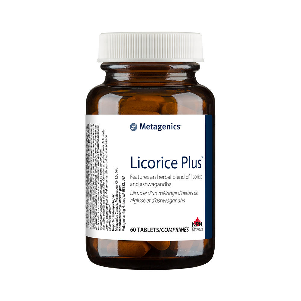 Metagenics Licorice Plus 60 Tabs