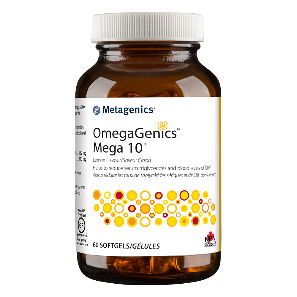 Metagenics Omegagenics Mega 10 60sgs