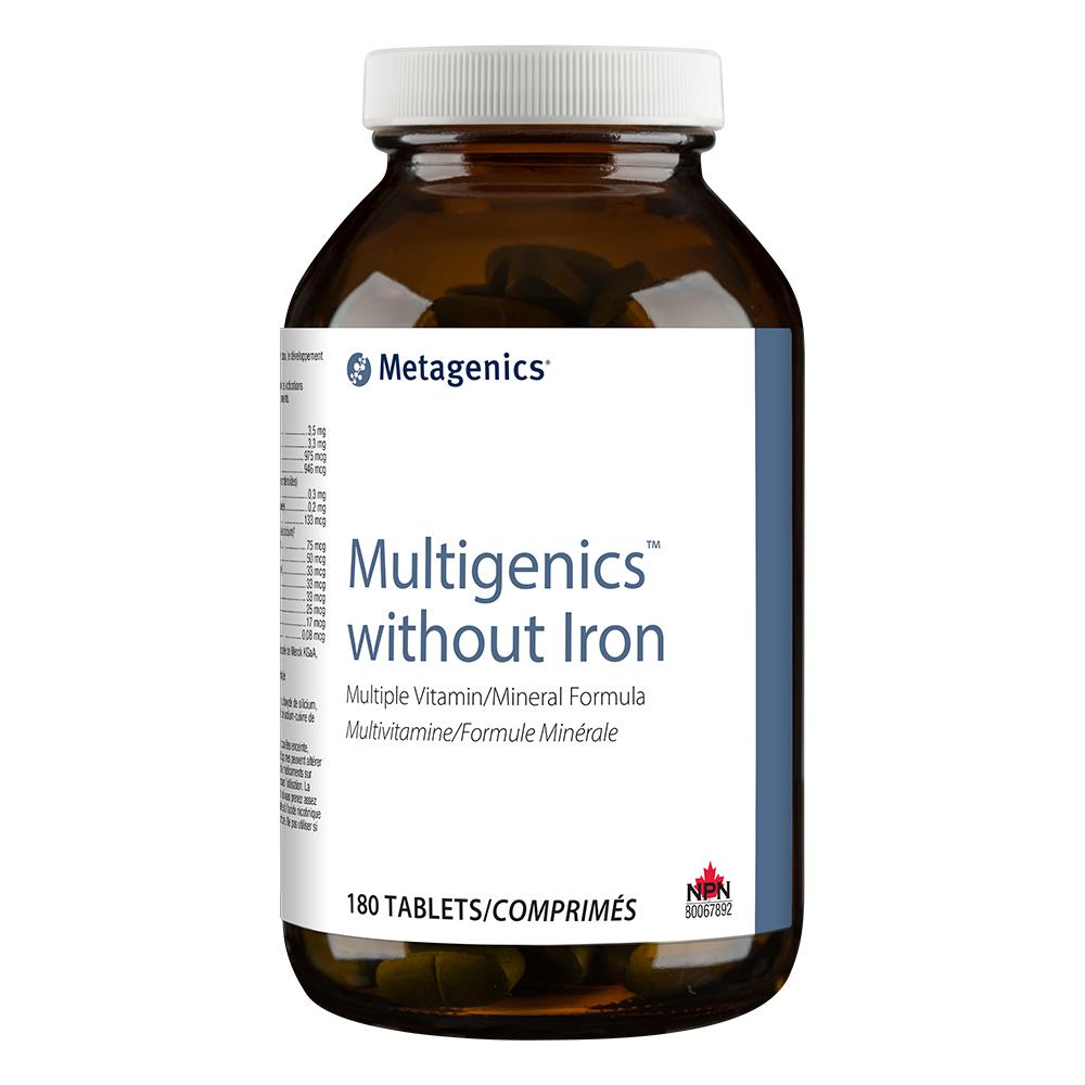 Metagenics Multigenics Without Iron 180tabs