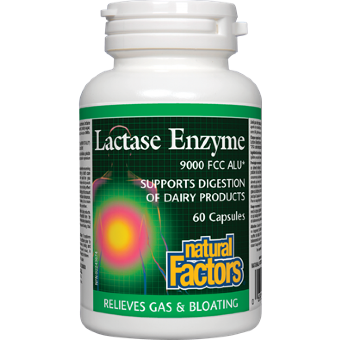Natural Factors Lactase Enzyme 60Caps