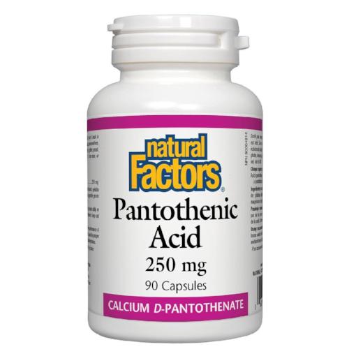 Natural Factors Pantothenic Acid 90 Caps