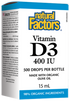 Natural Factors Vitamin D3 15ml