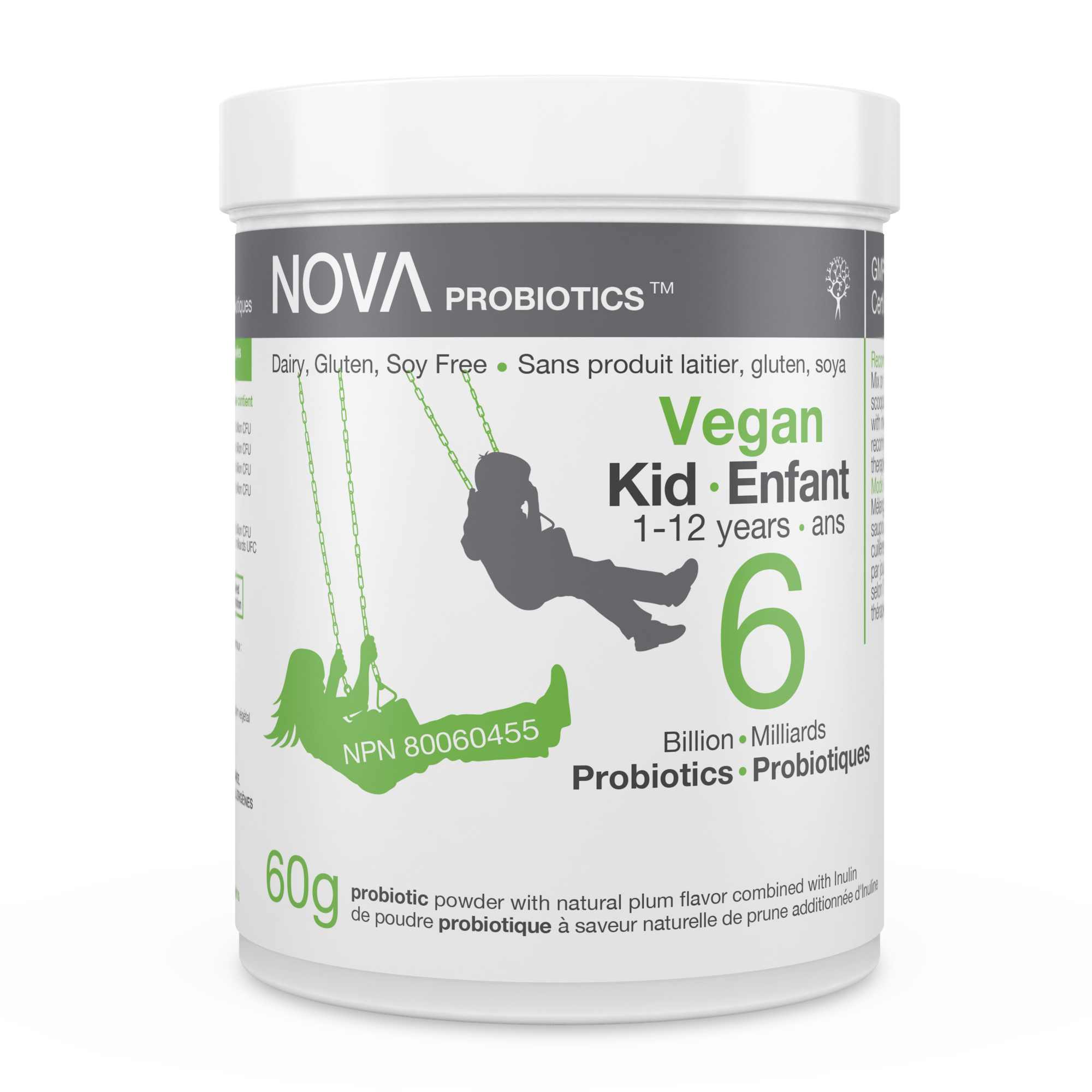 Nova Probiotics Vegan Kid 6b 60g